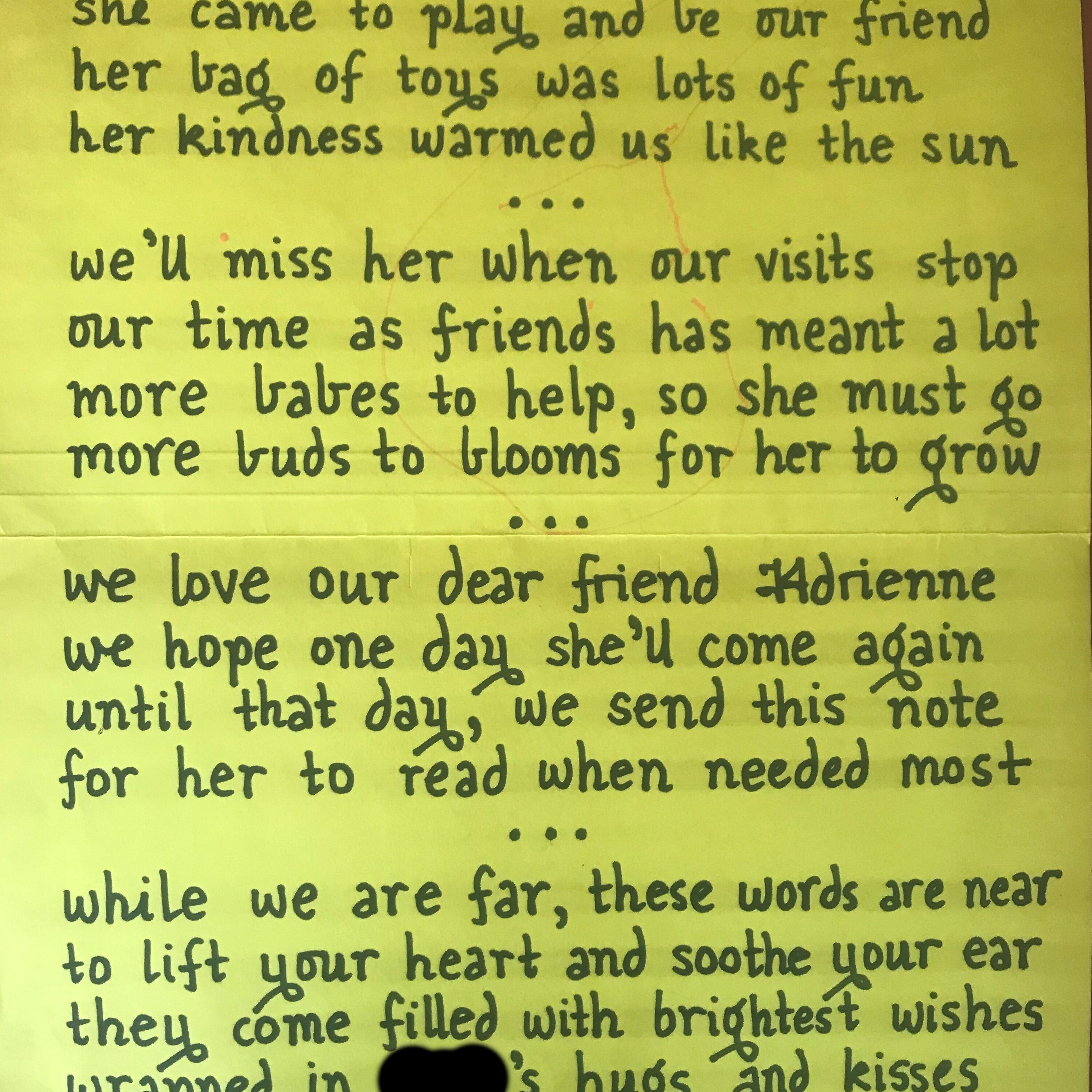 Letter from Ivys mum edited
