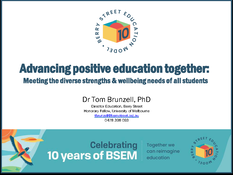 BSEM Advancing Positive Education