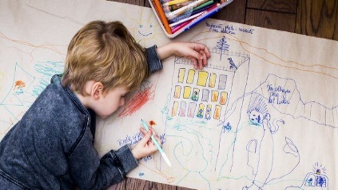 a children drawing